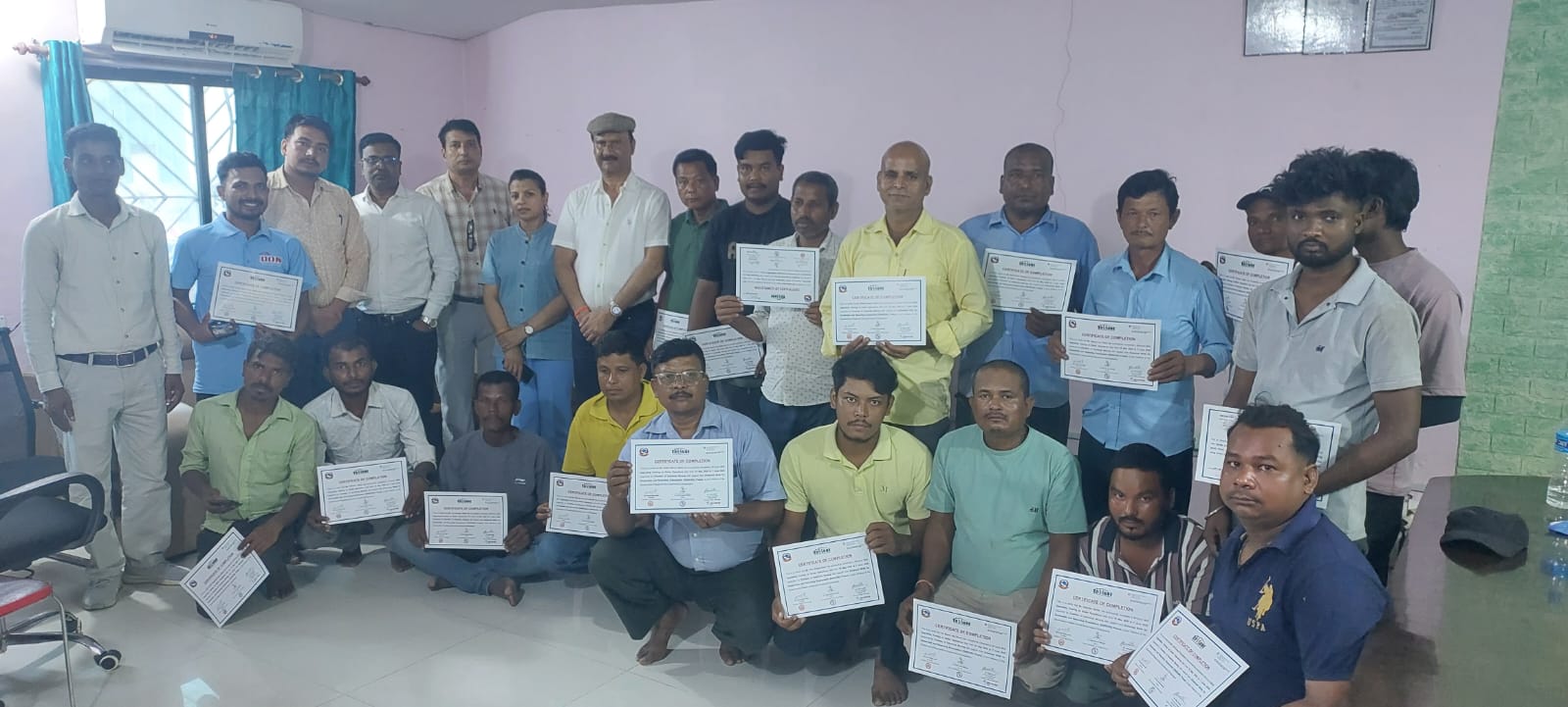 उधोगमा दक्ष जनशक्ति उत्पादन उदेश्यले बोइलर सञ्चालन तालिम