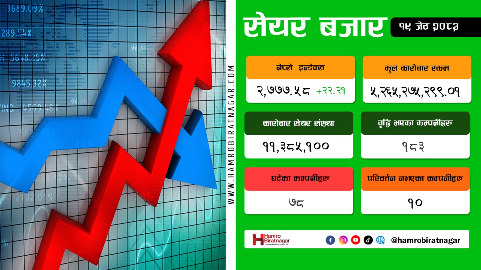 नेप्सेमा दोहोरो अंकको सुधार