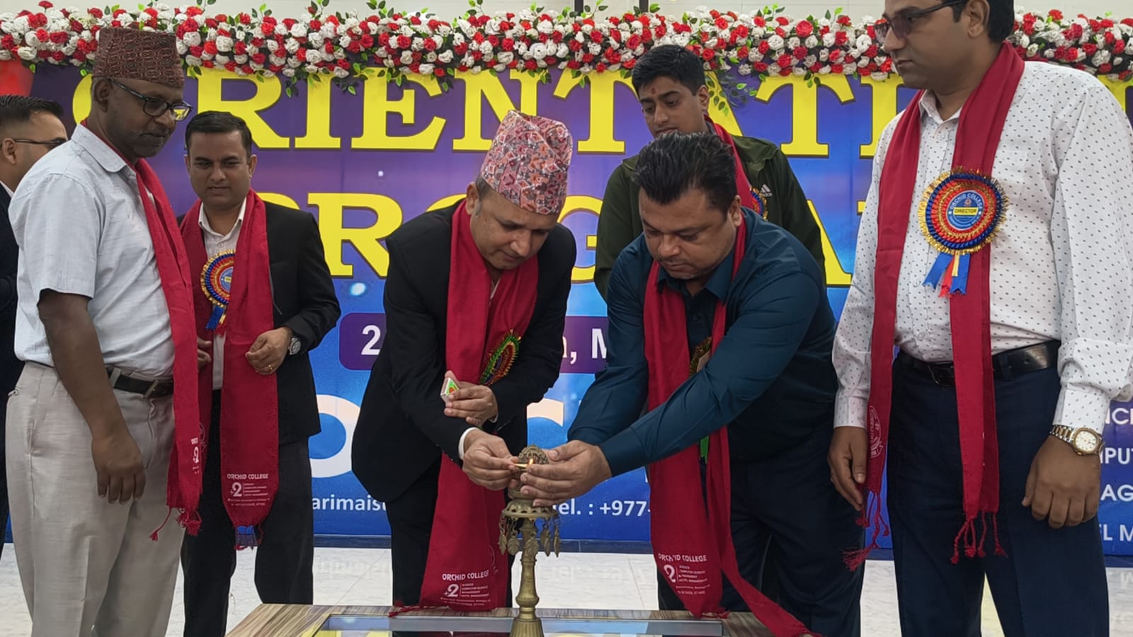 अर्किड कलेजद्वारा ७ सय ८७ नवप्रवेशी विद्यार्थीलाई अभिमुखीकरण