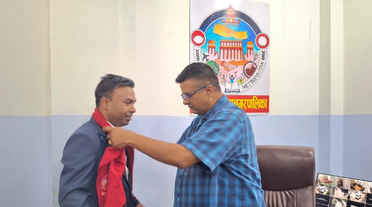 विराटनगर महानगरमा नयाँ प्रमुख प्रशासकीय अधिकृतले कार्यभार सम्हाले