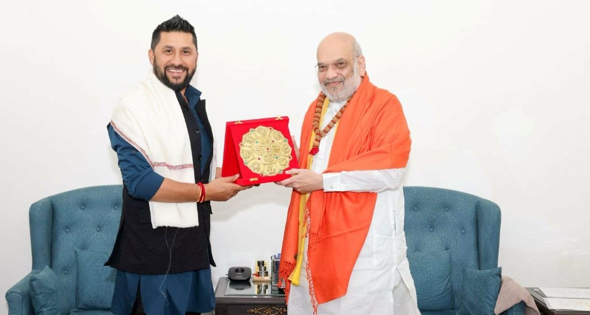 रास्वपा सभापति लामिछानेले भारतीय गृहमन्त्री शाहसँग गरे भेटवार्ता