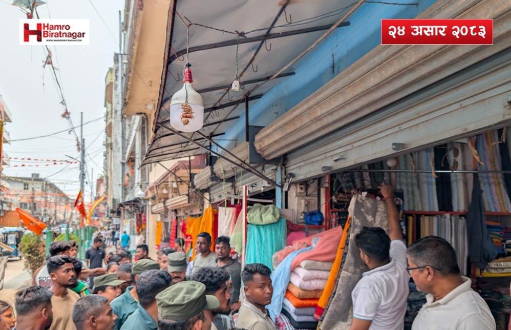 विराटनगरमा अलपत्र पर्यो  ‘खाली पेटी’ अभियान