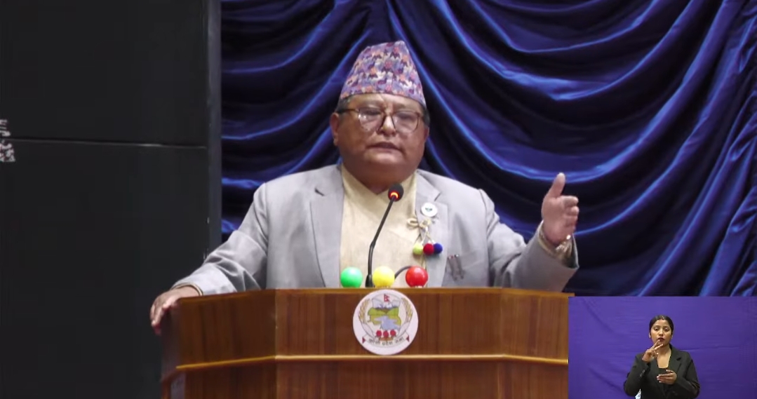 कोशीका मन्त्रीको गैरजिम्मेवार जवाफ, भने- ‘अनुभव मात्र शेयर गर्न आएको हुँ “