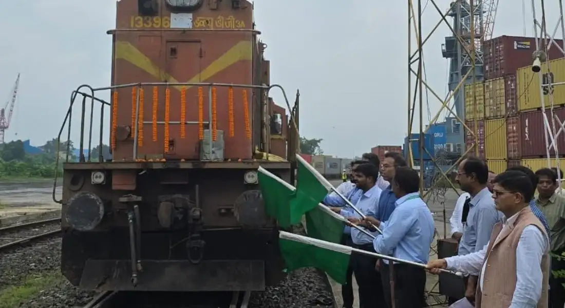 कोलकाता-विराटनगर कार्गो रेल सेवा सुरु, भोलि विराटनगर आइपुग्ने