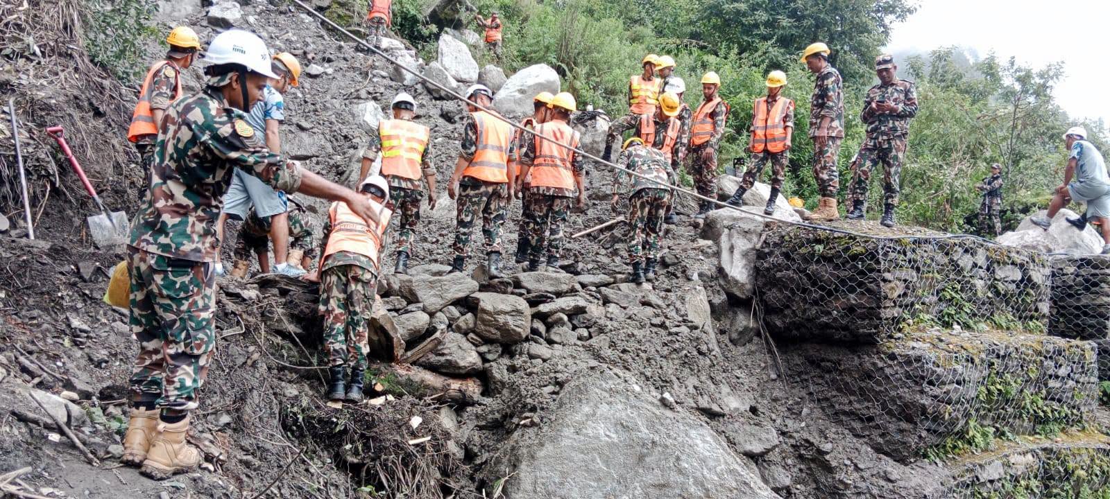 माथिल्लो त्रिशूली-३ ‘ए’ को सुरुङमा फसेकाहरूको उद्धार चुनौतीपूर्ण