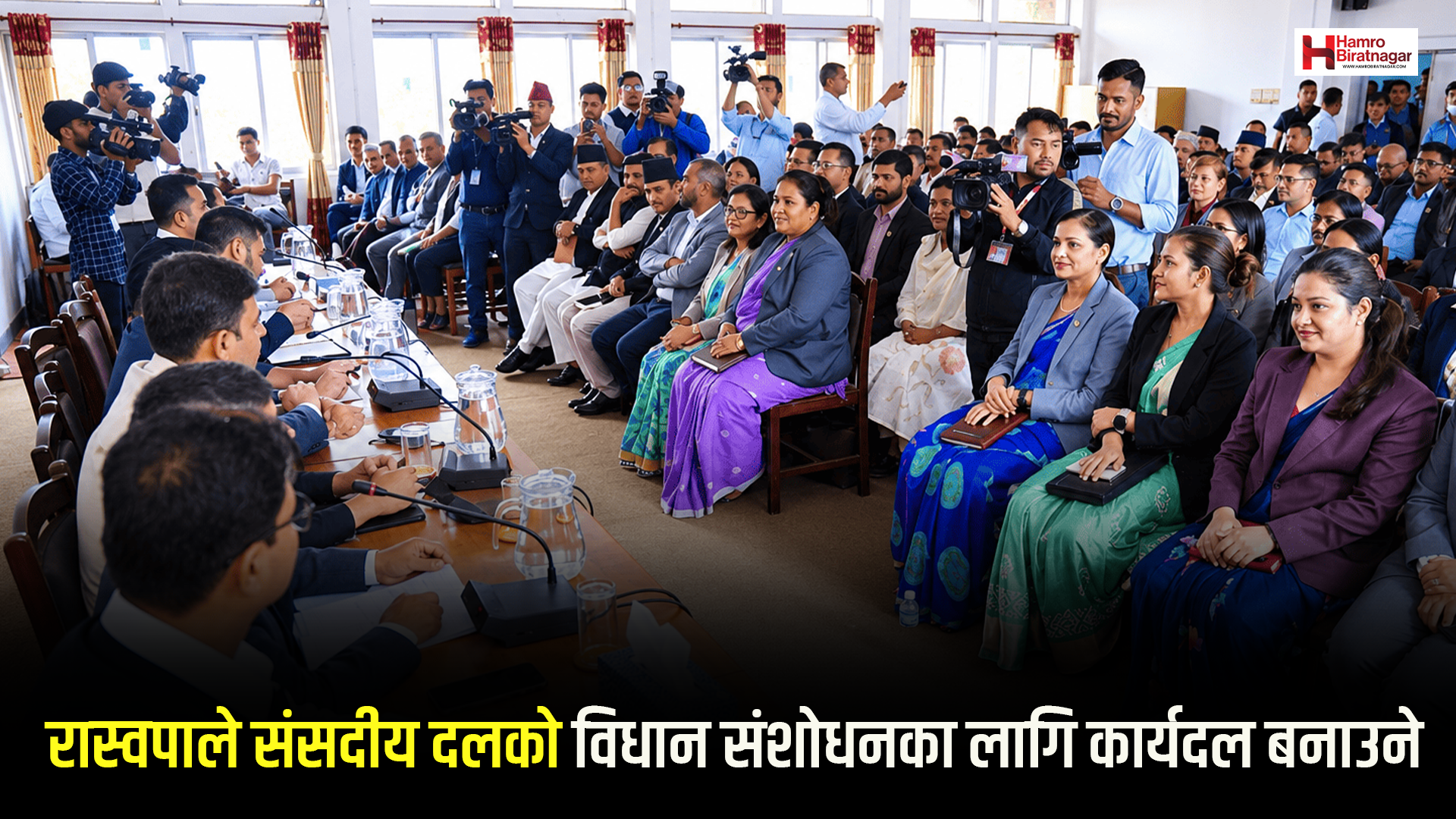 रास्वपाले संसदीय दलको विधान संशोधनका लागि कार्यदल बनाउने