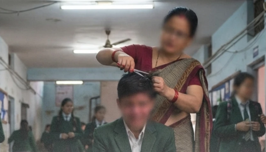 हेलो सरकार- विद्यालय र अभिभावकले कपाल छोटो बनाउन दबाब दिए