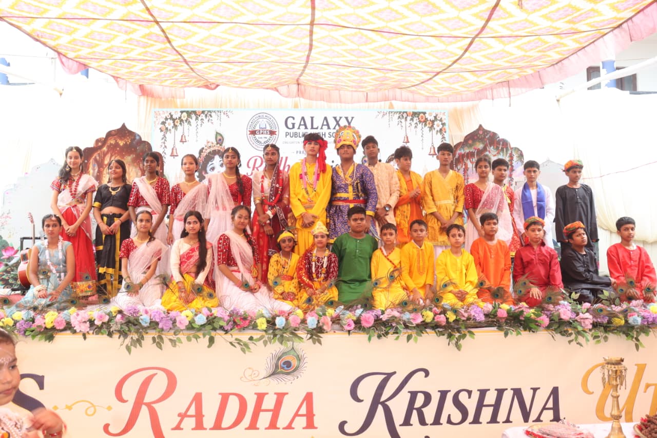 ग्यालेक्सी पब्लिक हाई स्कुलमा भव्य रूपमा ‘राधाकृष्ण उत्सव’ मनाइयो