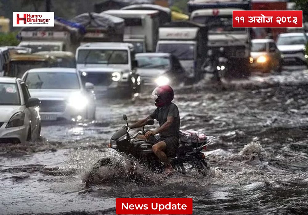 भारतको उत्तर प्रदेशमा  अविरल वर्षा, ५८ जनाको मृत्यु