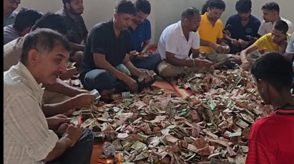 राधाकृष्ण रथयात्राको संकलित भेटी बाढी प्रभावितलाई