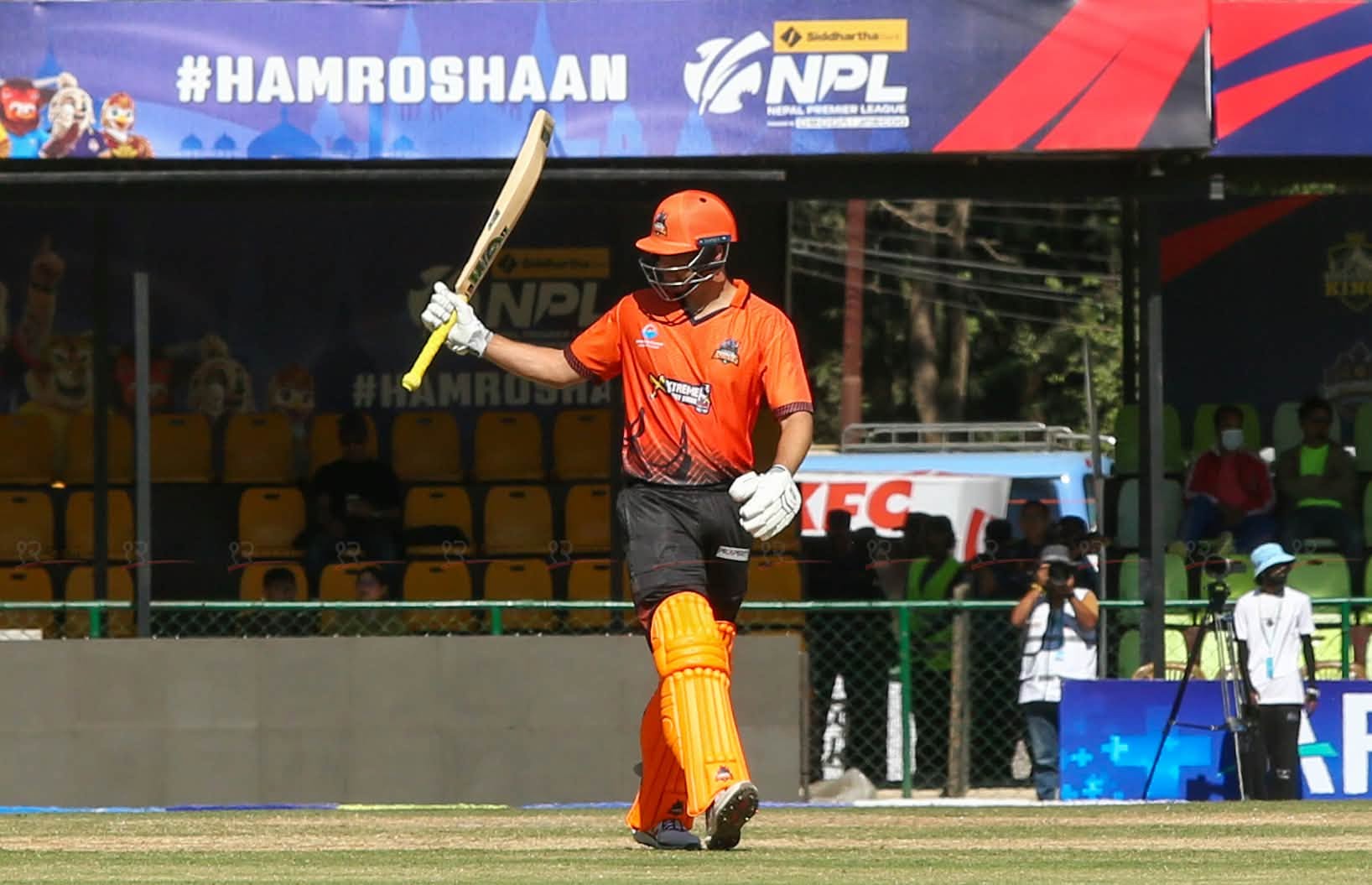 एनपीएलमा पहिलो अर्धशतक डेविड मलानको नाममा, चितवनको राम्रो सुरुवात