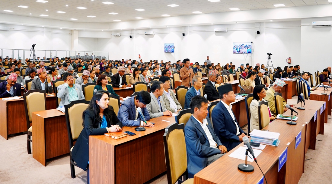राष्ट्रपति पौडेलद्वारा संघीय संसद्का दुवै सदनको अधिवेशन अन्त्य