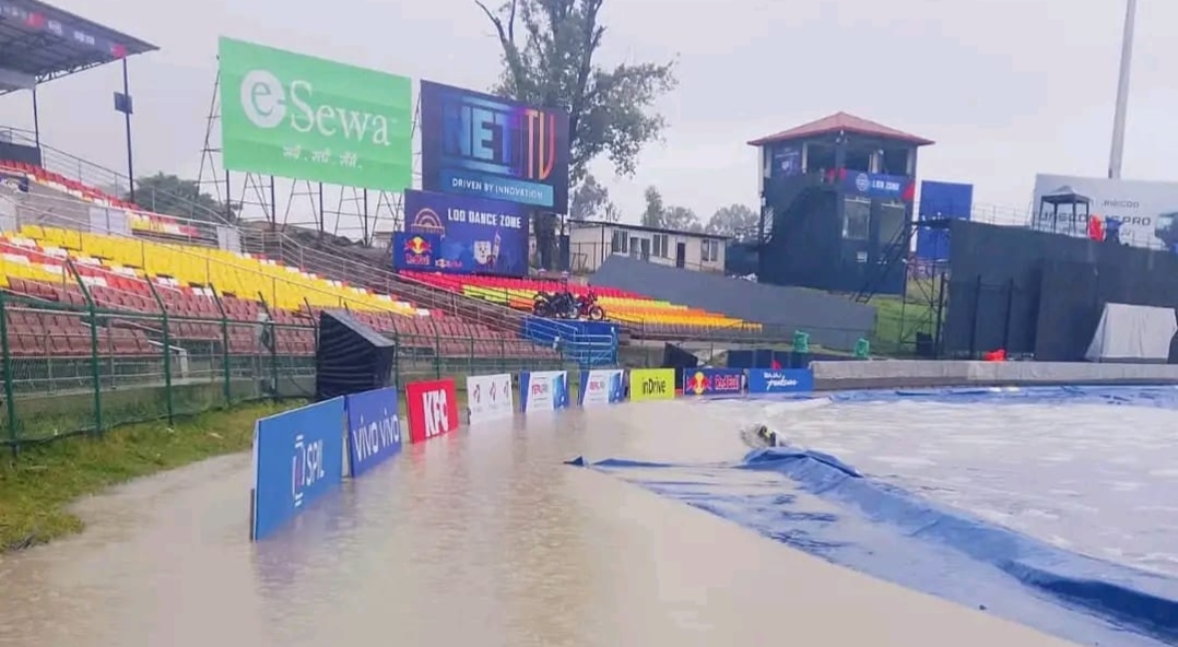 निरन्तर वर्षाले एनपीएल प्रभावित, पहिलो खेल रद्द हुने सम्भावना उच्च