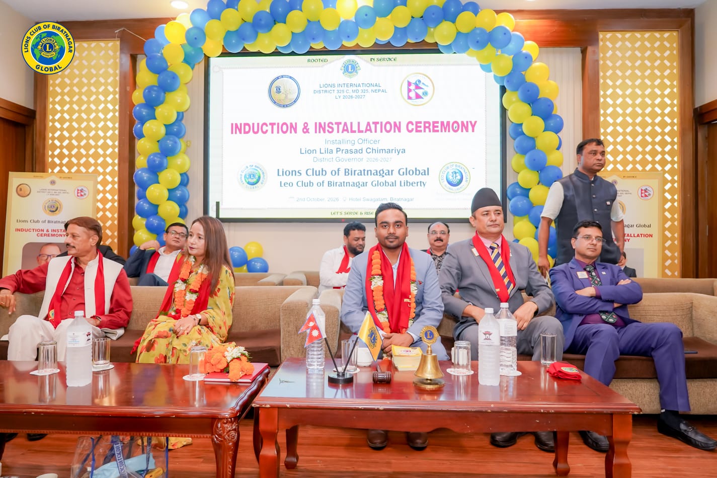 लायन्स क्लब अफ विराटनगर ग्लोबलकाे १० औँ पदस्थापना कार्यक्रम सम्पन्न