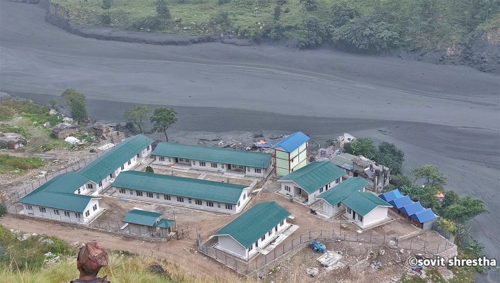 गोरखाको चुमनुम्ब्रीमा आकस्मिक बाढी, अवस्था बुझ्न हेलिकप्टर परिचालनको तयारी