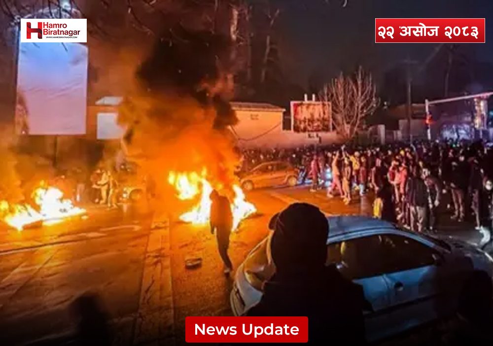 इरानी सेनाको मिनीबसमा आक्रमण