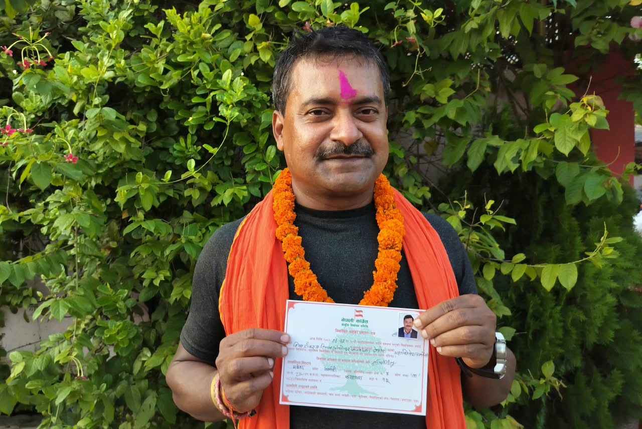 तेस्रो पटक महाधिवेशन प्रतिनिधि बने जोगिन्दर पानवाला, केन्द्रीय सदस्यमा उम्मेदवारी दिने