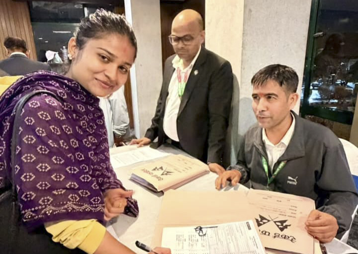 कांग्रेस केन्द्रीय युवा सदस्यमा विराटनगरकी रक्षा यादवको उम्मेदवारी दर्ता
