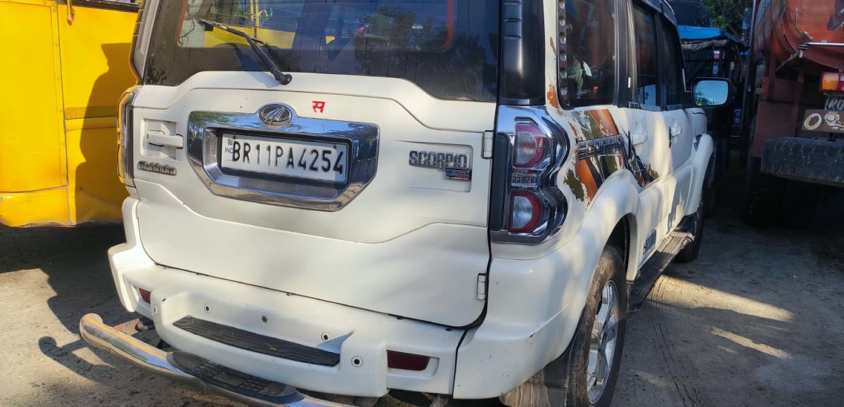 विराटनगरमा भारतीय स्कार्पियो बेवारिसे अवस्थामा फेला, चालक फरार